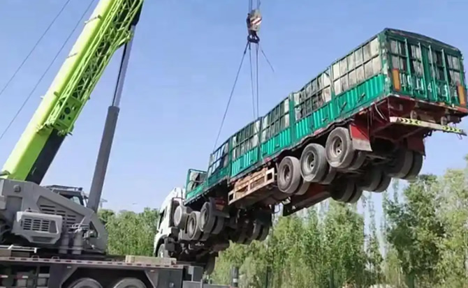 莱芜区道路脱困救援案例